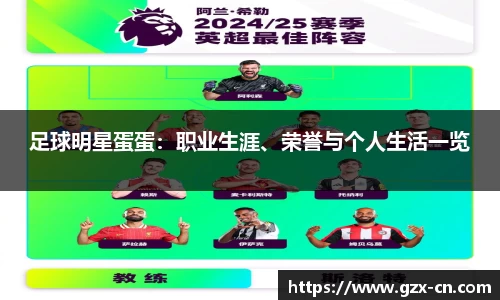 足球明星蛋蛋：职业生涯、荣誉与个人生活一览